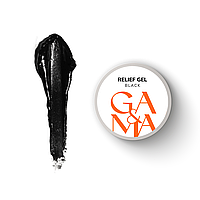 Relief Gel Black / Рельєф Гель Чорний