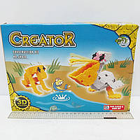 Конструктор пластик 3D "Тварині" 1504