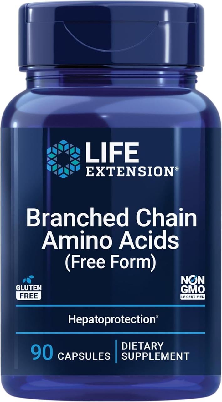 Life Extension Branched Chain Amino Acids / Амінокислоти з розгалуженим ланцюгом 90 капсул