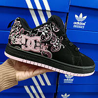 DC Court Graffik Black Pink Sabbath