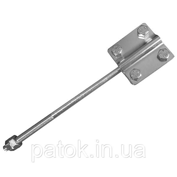 Затискач настінний сталевий гальванічно оцинкований 70/04 OC