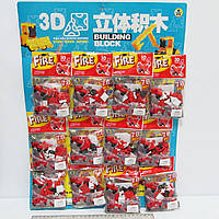 1355 Конструктор пластик 3D "Пожожня бригада" 78д