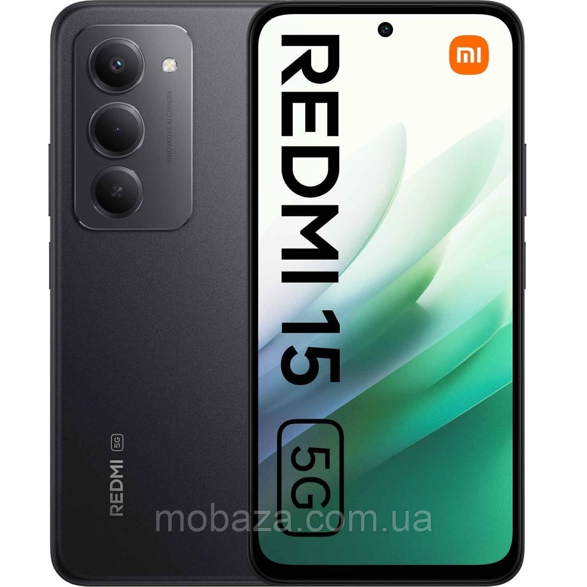 Смартфон Xiaomi Redmi 15 5G 4/128GB Midnight Black