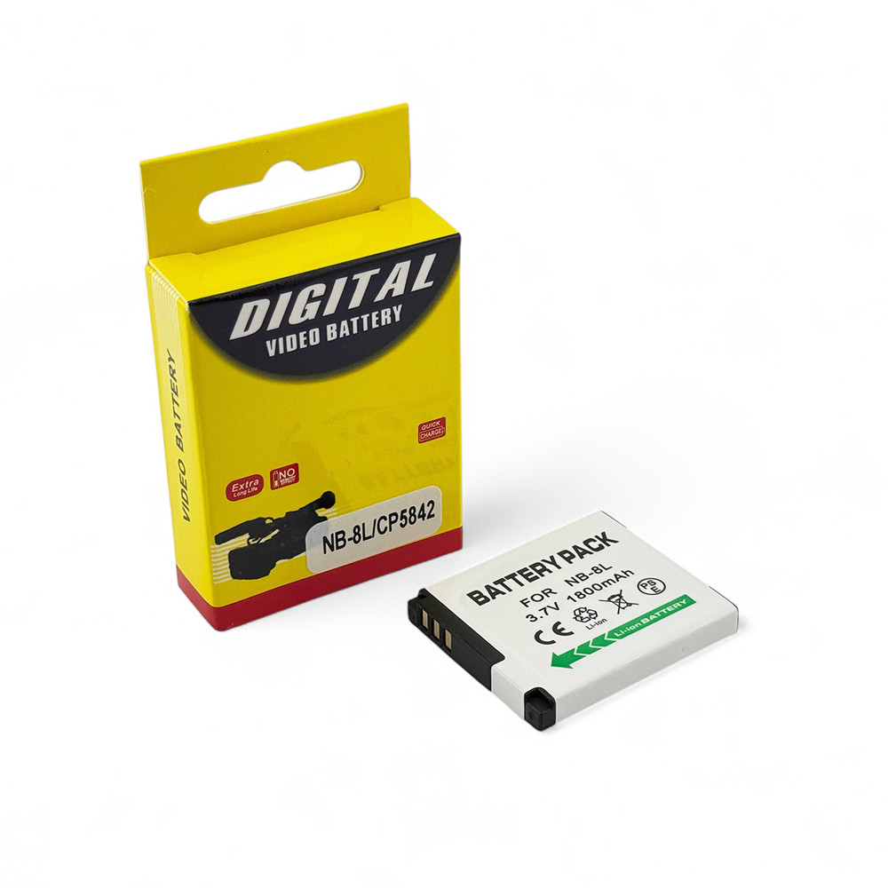 Акумулятор Canon NB-8L 1800mAh Digital Video Battery (3.7v), фото 1
