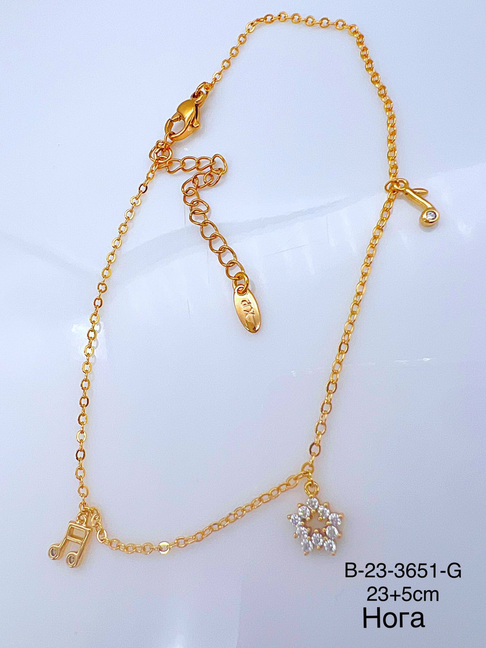 Браслет Xuping позолота (НОГА)