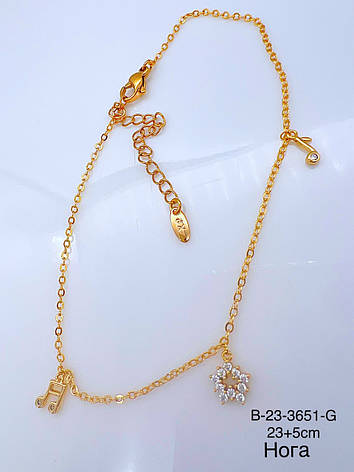 Браслет Xuping позолота (НОГА), фото 1