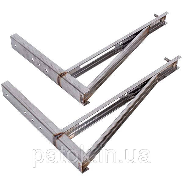 Кронштейни К1 (2 шт. П-профіль, нержавійка) 310x415mm для встановлення кондиціонера