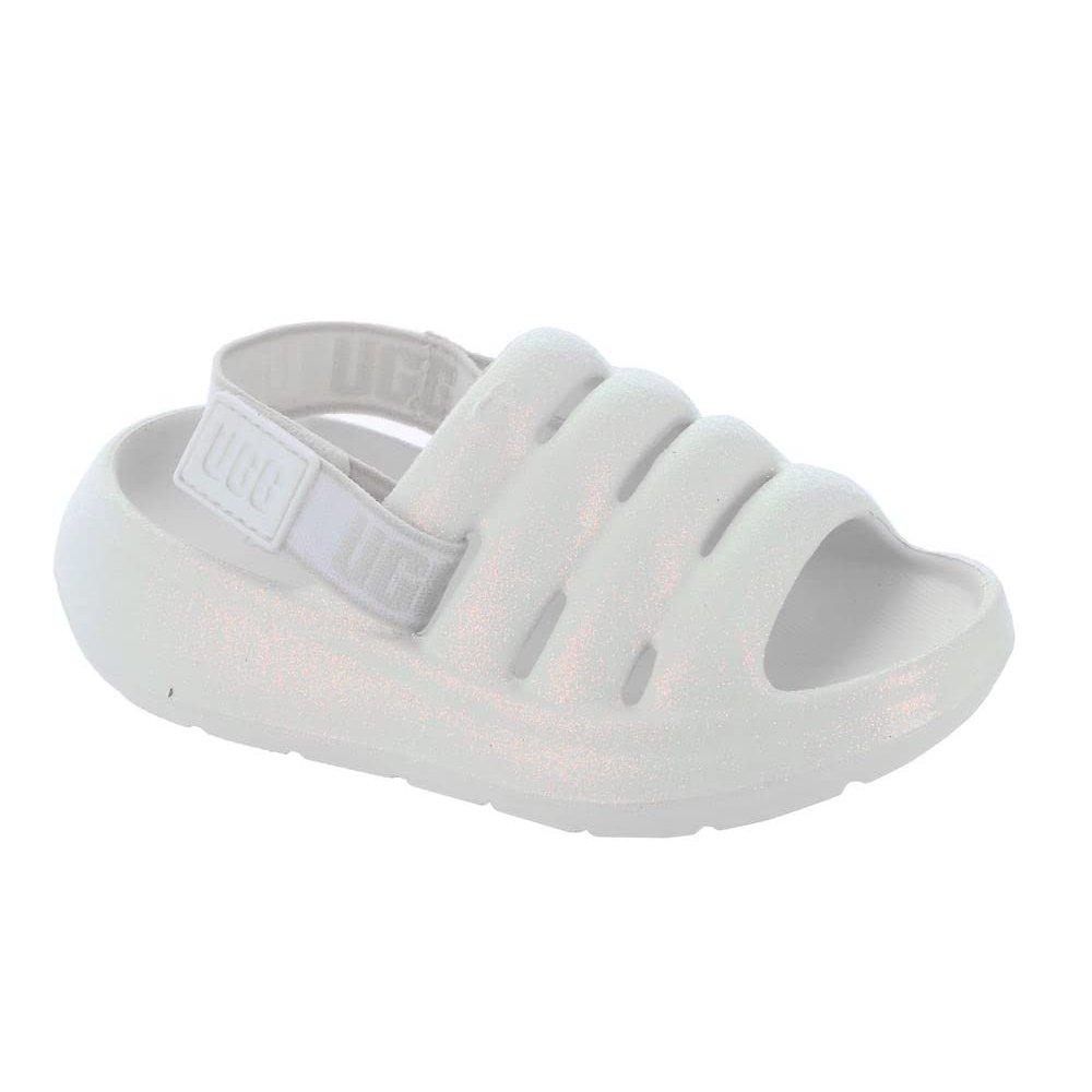 Дитячі сандалі Sport Yeah Glitter UGG з блиском 36 (4 US) 23 см Молочний 1159843718, фото 1