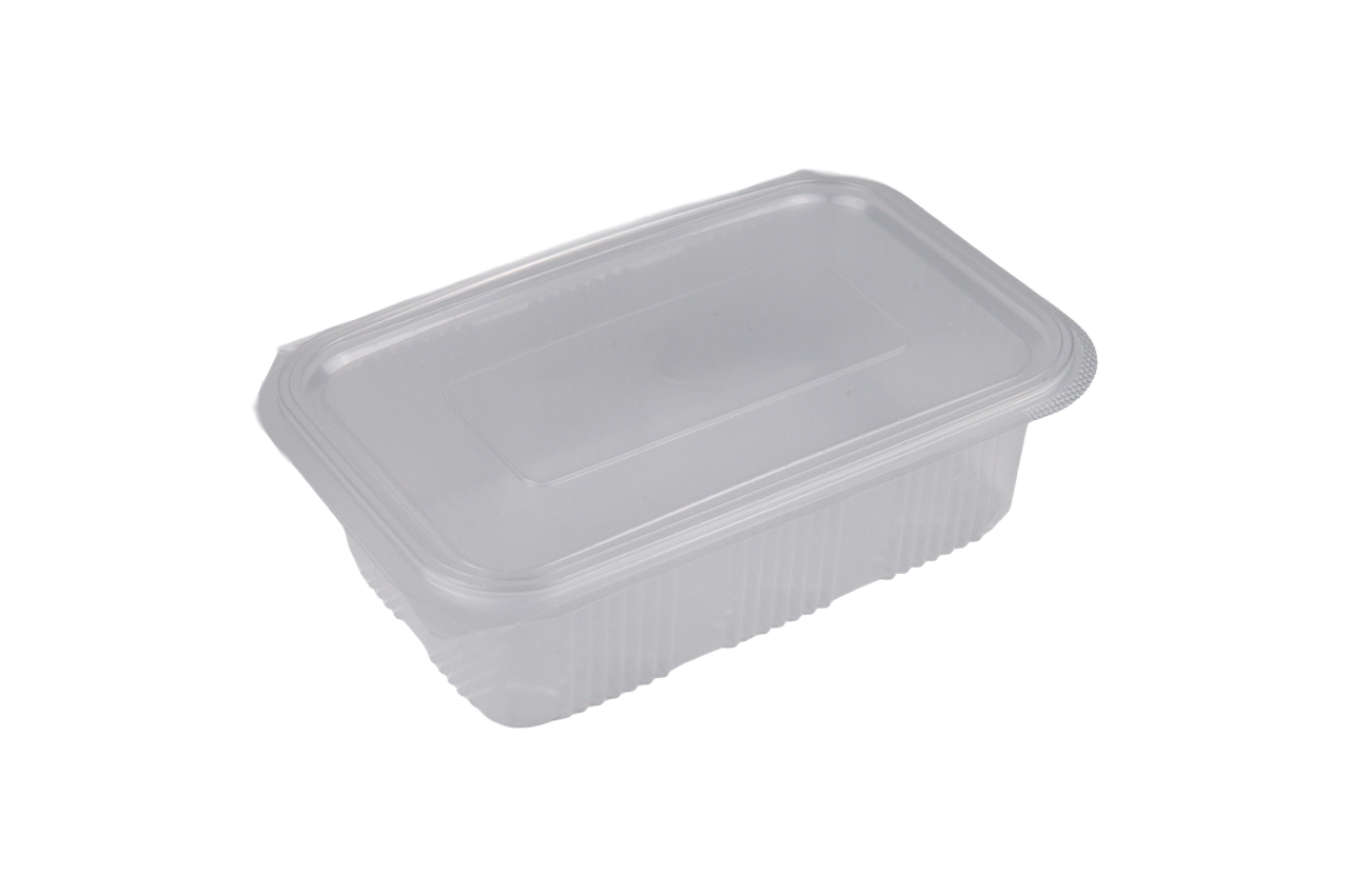 Контейнер пластиковий з кришкою 1500мл (50шт), фото 1