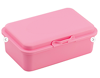 Контейнер для їжі Economix E98377 SNACK пастель рожевий