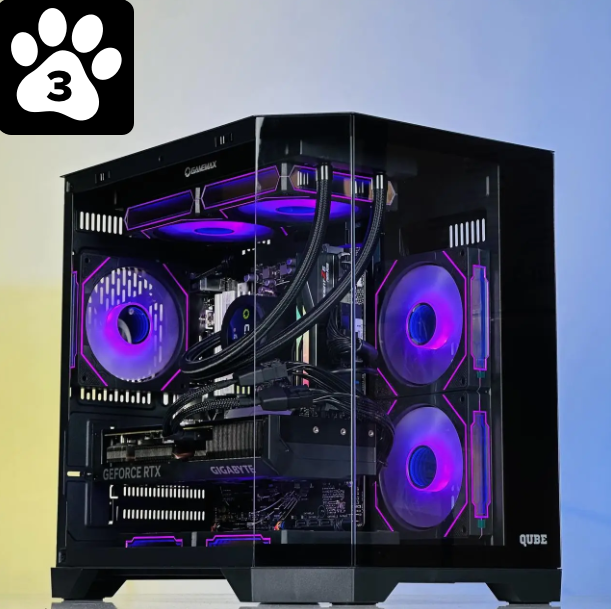 Игровой ПК компьютер CRYSTAL Ryzen 7 8700F / RTX 5070 12GB, фото 1