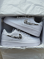 Nike Air Force 1 Low Molten Metal Silver White