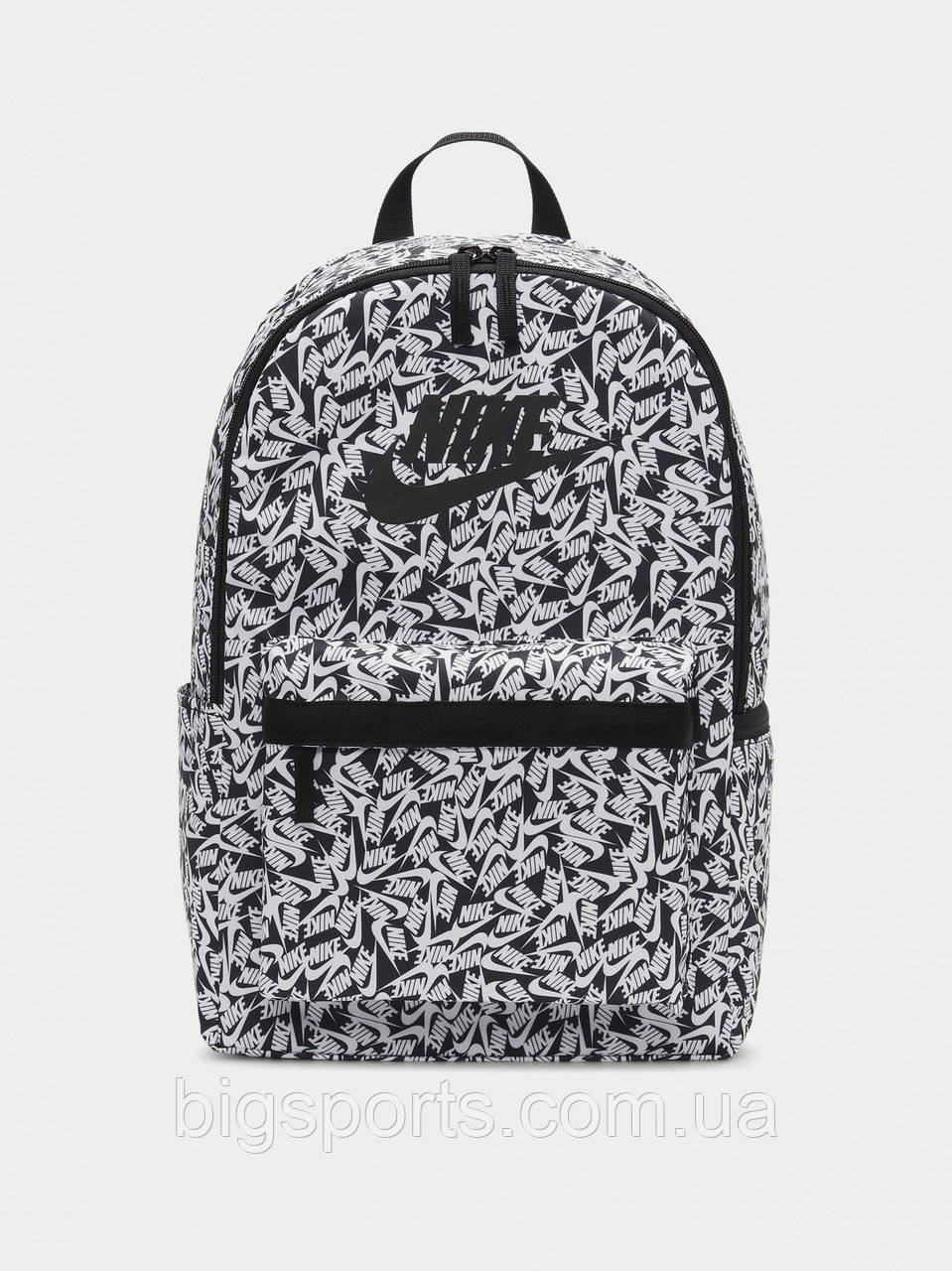 Рюкзак Nike NK HERITAGE BKPK — ACCS PRNT S 25L чорно-білий (арт. FD5587-010), фото 1