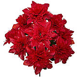 Штучні квіти букет гвоздики Стрункі, 46см, фото 2