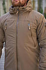 🔥 Куртка зимова "Call Dragon - Level 7 2.0" (Койот) (непромокальна куртка, тактична, нгу, зсу, військова), фото 7