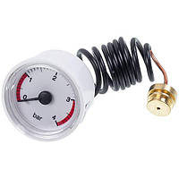 Манометр 0-4 бар D=43/40 мм для газового котла Viessmann Vitopend 100 WH1D, Vitodens 050/100 BPJC/WB1B 7828644