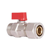 Кран кульовий обтискний SD Forte 20х3/4" НР SF262W20, фото 3