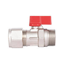 Кран кульовий обтискний SD Forte 20х3/4" НР SF262W20, фото 4