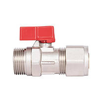 Кран кульовий обтискний SD Forte 20х3/4" НР SF262W20, фото 5