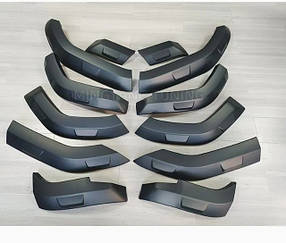 Комплект розширювачів арок (12 шт) для Toyota Land Cruiser Prado 250