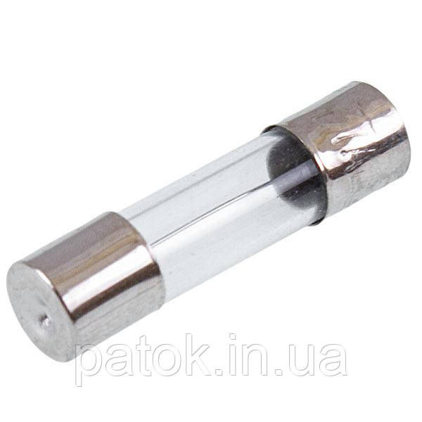 Запобіжник скляний 7A 250V 5x20mm для мікрохвильової печі, фото 1