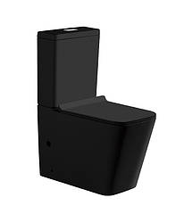 Унітаз Veron BM JL 63*38*82 ЧОРНИЙ матовий ( А0059575 )