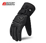 Зимові гірськолижні рукавиці High Experience Black/Dark Grey