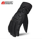 Зимові гірськолижні рукавиці High Experience Black/Black