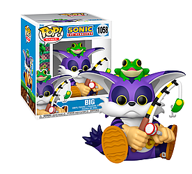 Фігурка Funko Pop Фанко Поп Їжачок Сонік Біг Sonic The Hedgehog Big 12см FP SH B 1058