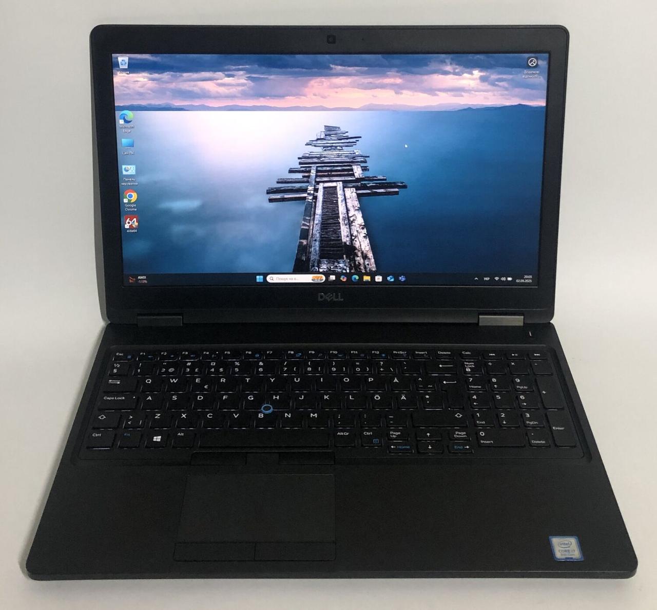 Б/в Ноутбук Dell Latitude 5591 15.6" 1920x1080| Core i7-8850H| 16 GB RAM| 512 GB SSD NVMe| GeForce MX130 2GB