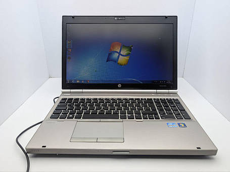 Б/в Ноутбук HP EliteBook 8560p 15.6" 1366x768| Core i7-2620M| 6 GB RAM| 1000 GB HDD| HD 3000, фото 1