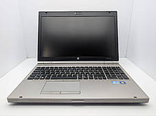 Б/в Ноутбук HP EliteBook 8560p 15.6" 1366x768| Core i7-2620M| 6 GB RAM| 1000 GB HDD| HD 3000, фото 2