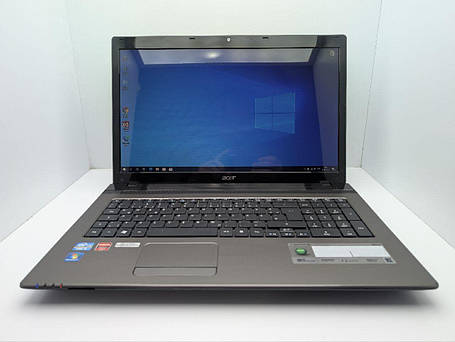 Б/в Ноутбук Acer Aspire 7750G 17.3" 1600x900| i5-2450M| 8GB RAM| 120GB SSD+500GB HDD| Radeon HD 7670M 1GB, фото 1