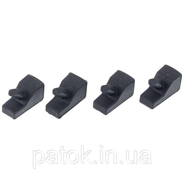 Набір гумових прокладок (4 шт) решітки для плити Whirlpool 484000000840