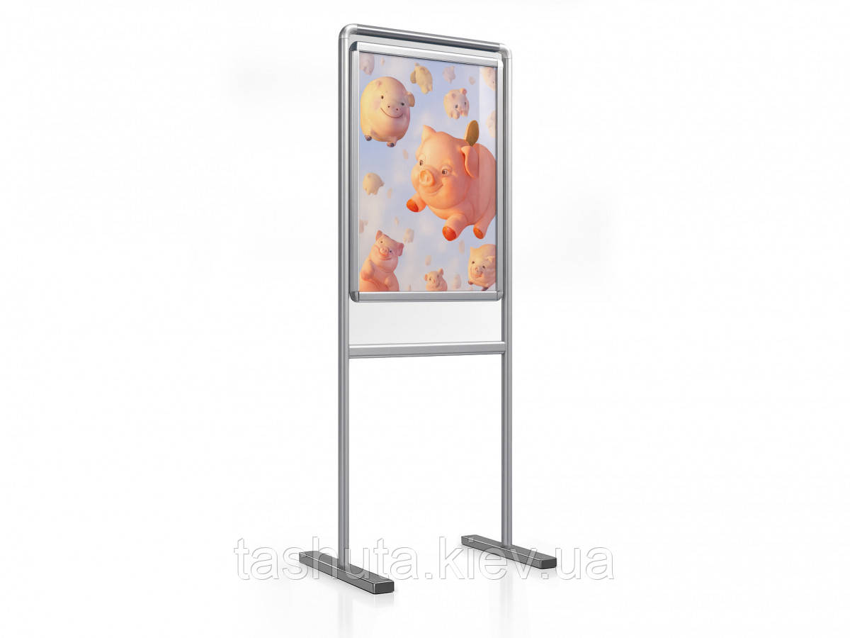 Рекламно-информационная стойка с клик системой В2 (500х700мм) Ташута  (21-61020-01)
