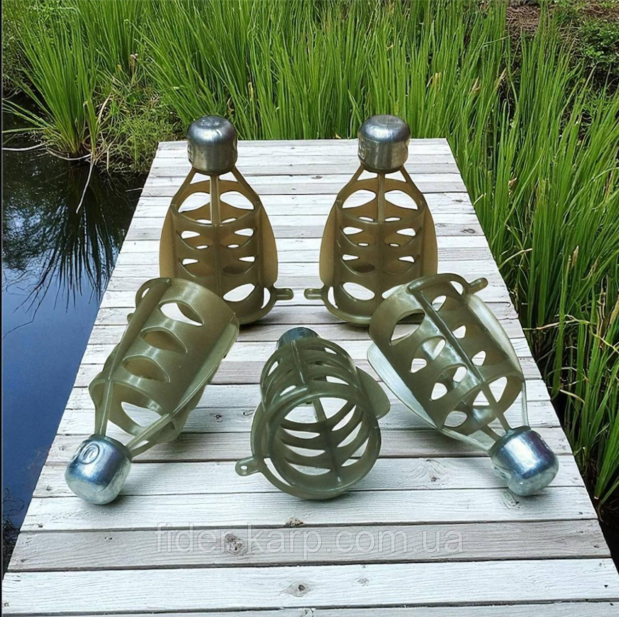 🇺🇦 Фідерна кормушка «Пуля» , вага 90 грамів 🇺🇦, фото 1