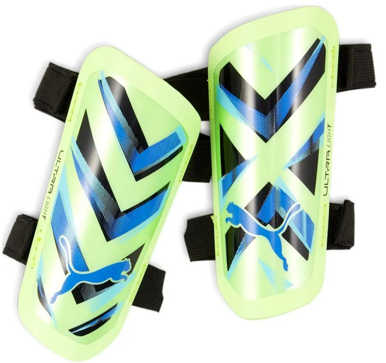Щитки футбольні Puma Ultra Light Strap Зелений Дит 030875-12, фото 1