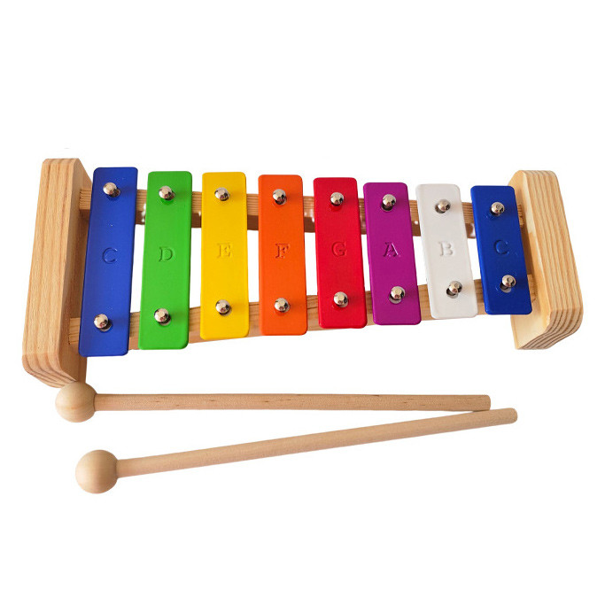 Розвиваюча музична іграшка ксилофон 8 тонів від Obetty (106-651), фото 1
