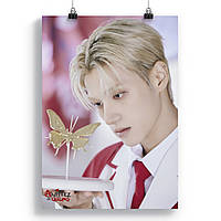 Плакат Ateez 144 Wooyoung