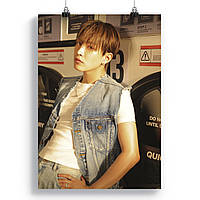 Плакат Ateez 153 Hong Joong