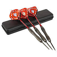 Дротики для игры в дартс каплевидные 3шт в футляре BL-3400