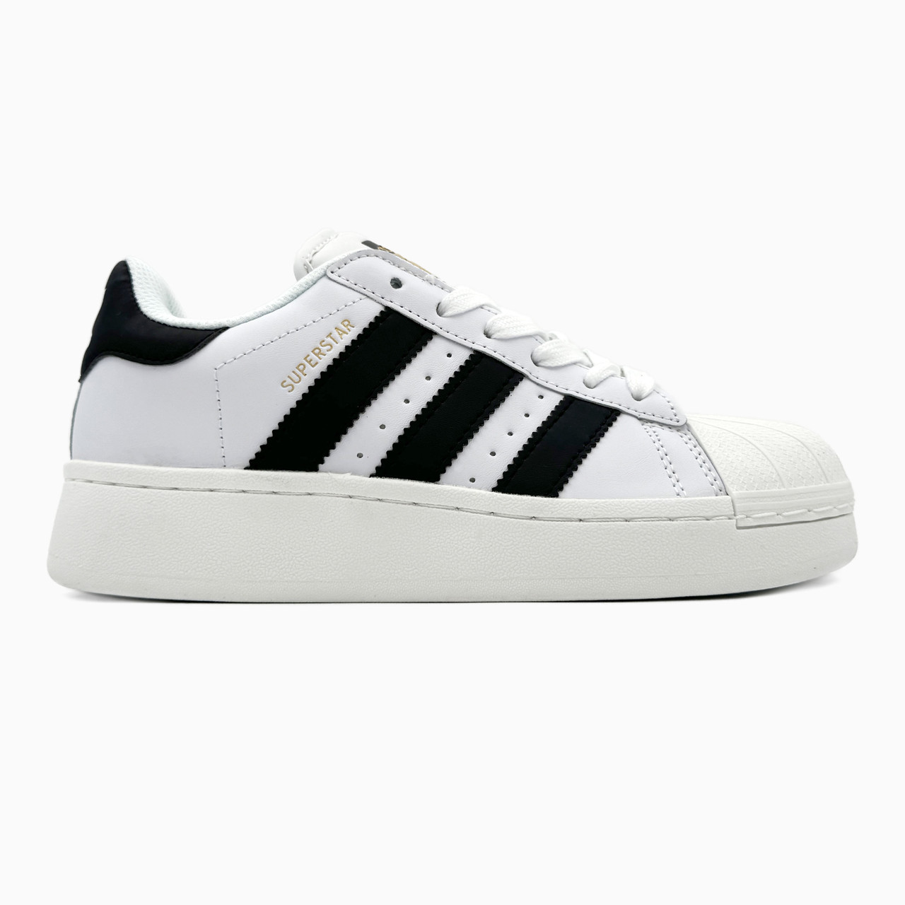 Кросівки жіночі Адідас Adidas Superstar 2W White Black Plarform IF3001, фото 1