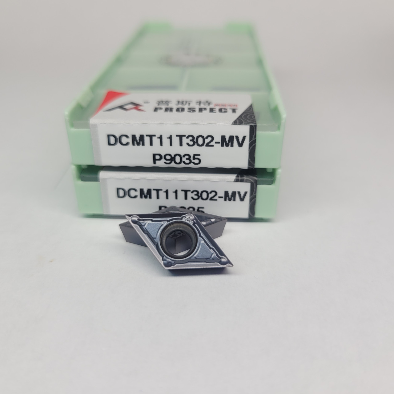 DCMT11T302-MV P9035 PROSPECT (Сталь, Нержавіюча сталь, Чавун) Твердосплавна пластина