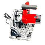 LEX циркулярна пила для врізання LXPCS165 1650Вт. 6000 об/хв БЕЗ РЕЙКИ, фото 4