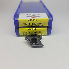 DCMT11T304-HM YBC252 ZCC.CT (Сталь) Твердосплавна пластина