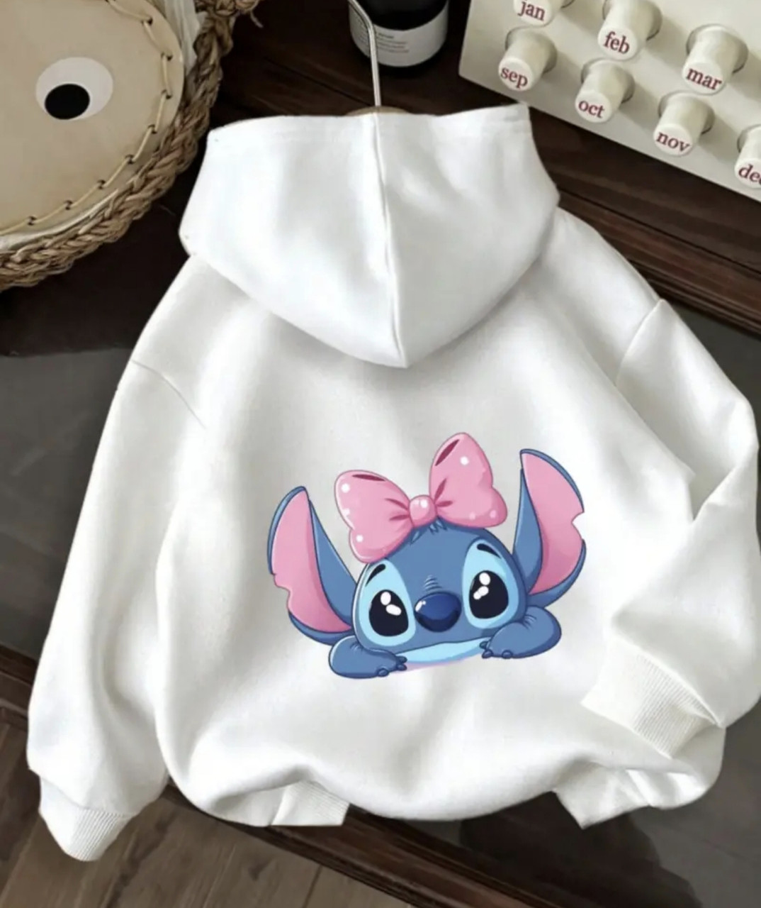 Жіноче тепле худі зі Стічем на спині, фото 1