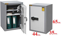 Офісний сейф з замком нового покоління і сталі 4 мм.