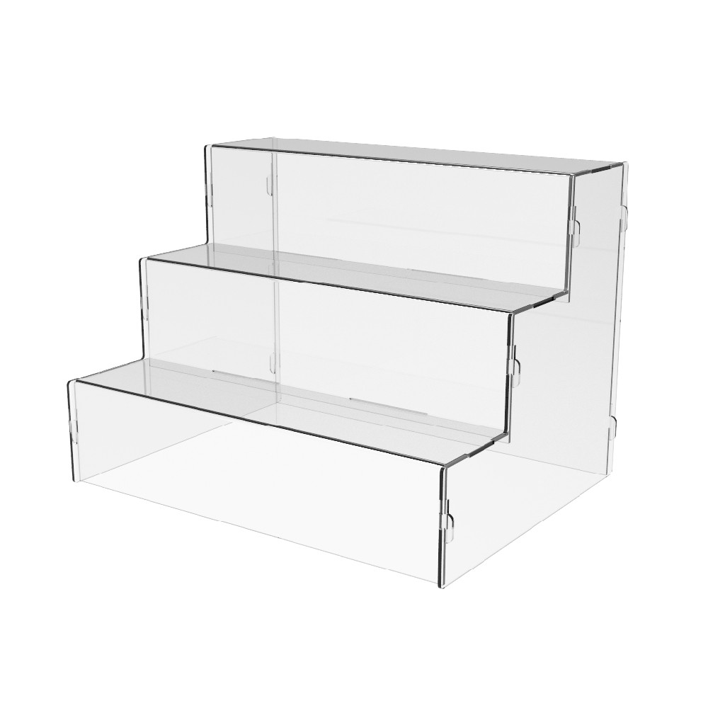 Товарна горка EKOSTAR на 3 сходи з акрилу 200x150x150, фото 1