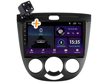 Штатна магнітола Chevrolet Lacetti Buik Exceller для Android 9” сенсорний екран, GPS, Bluetooth, Wi-Fi, камера