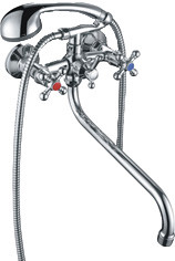 Змішувач для ванни, вент., трубч.гусак,хром MILLZ